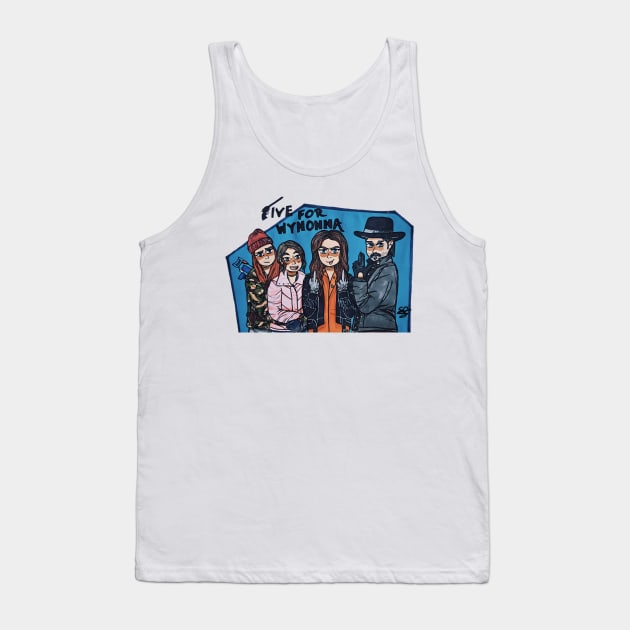 Five For Wynonna Tank Top by Skip A Doodle